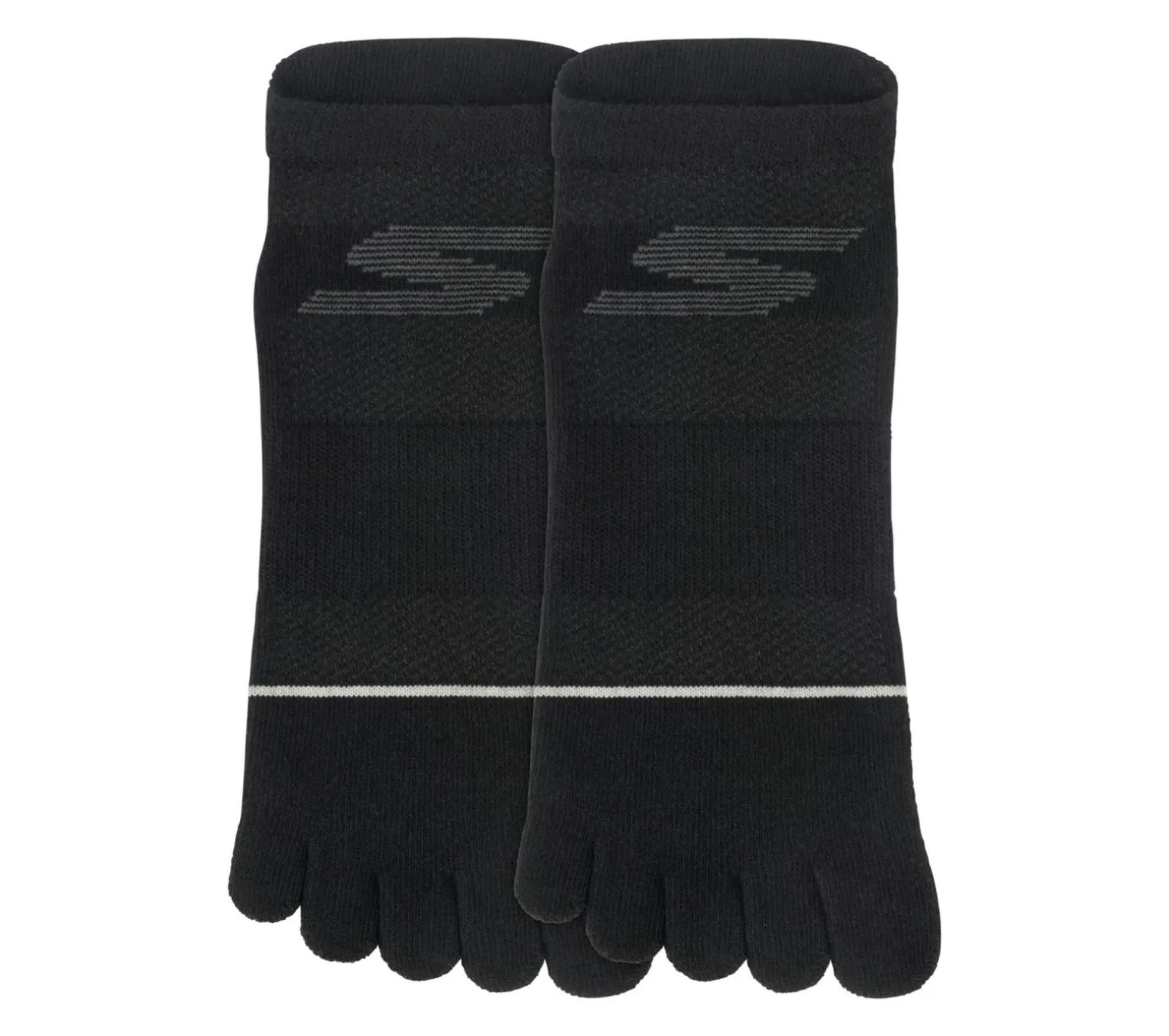 2 Pack Low Cut Toe Socks
