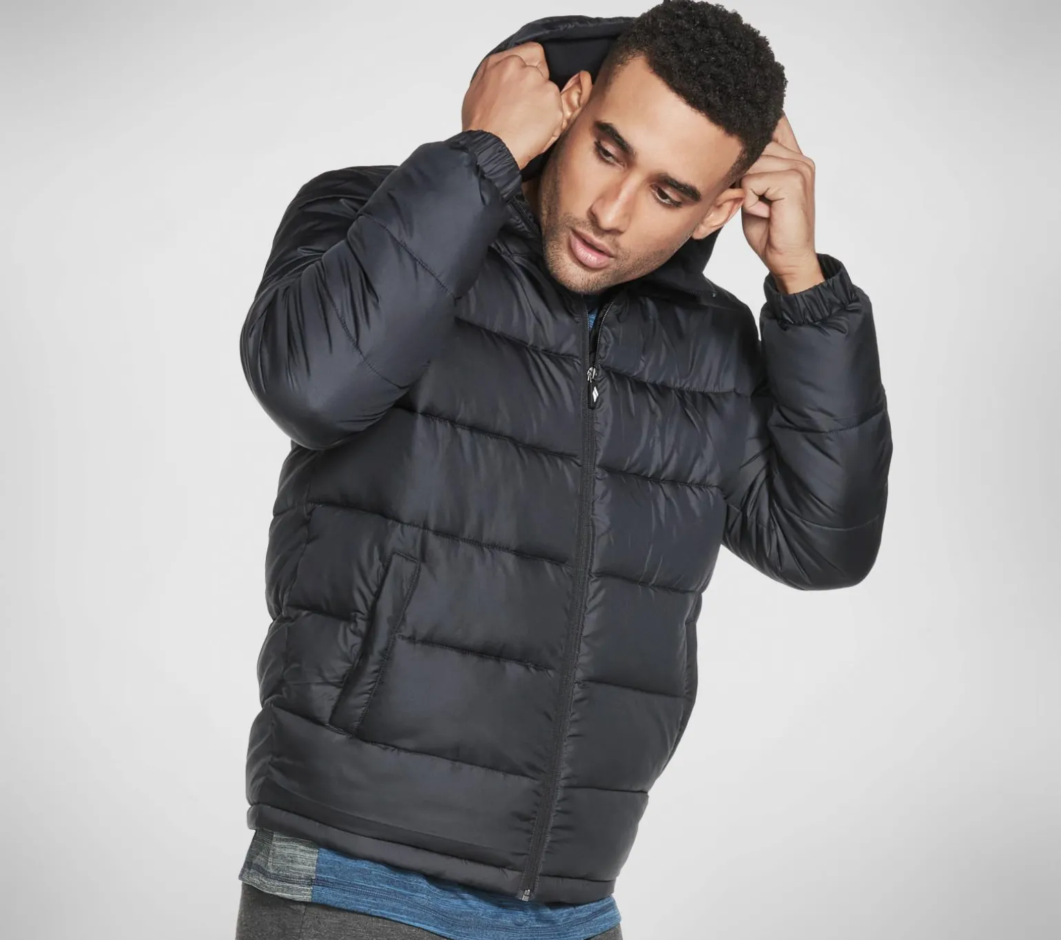 GO WALK Parkway Hooded Puffer