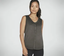 Skechers Diamond Wash Hatha V-neck Tank