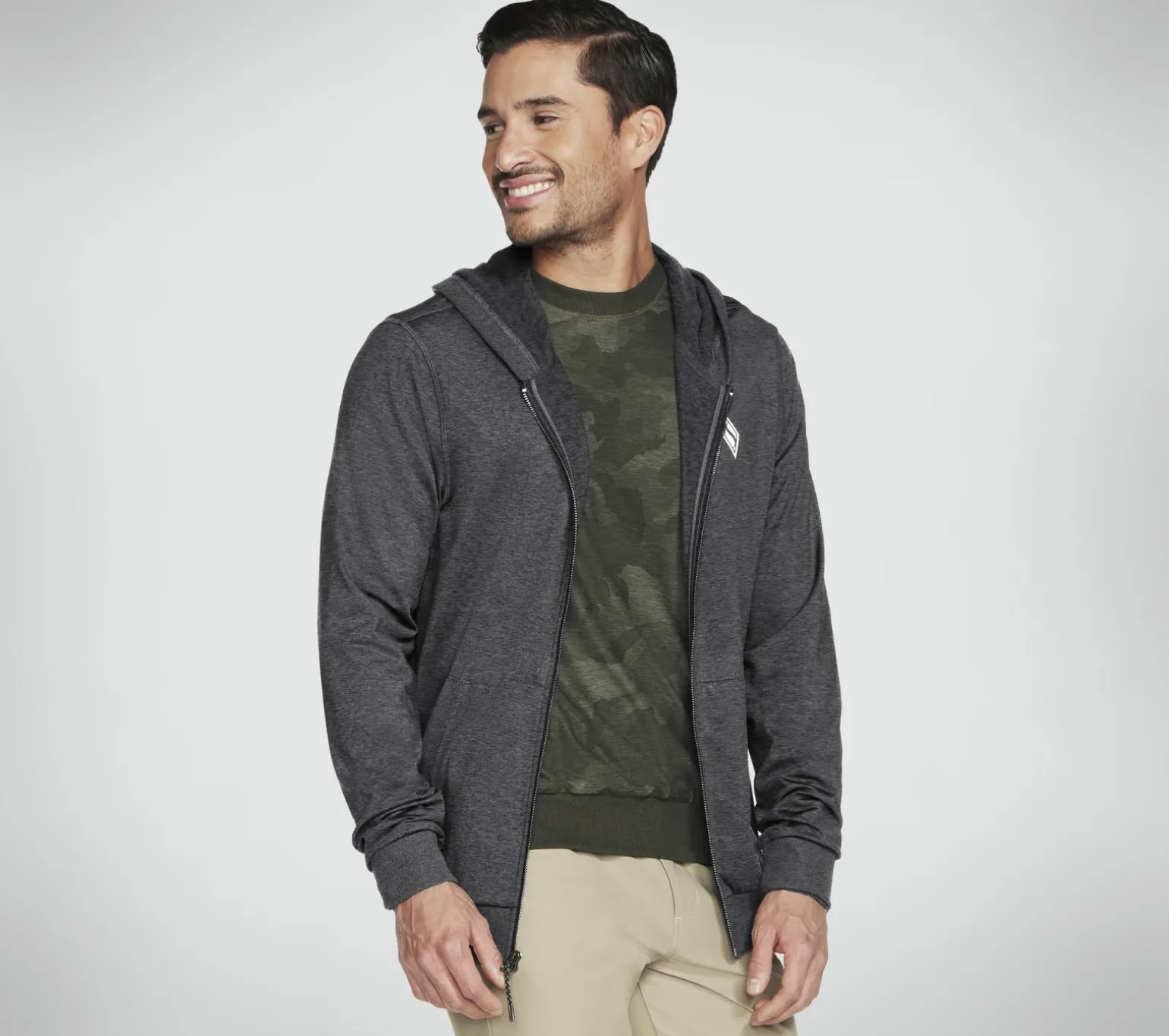 SKECH-KNITS ULTRA GO Full Zip Hoodie