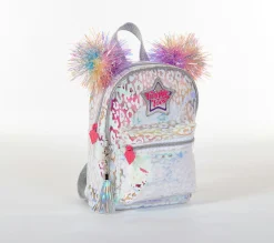 Twinkle Toes: Mini Pom Pom Backpack