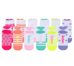 6 Pack Low Cut 3D Heart Socks