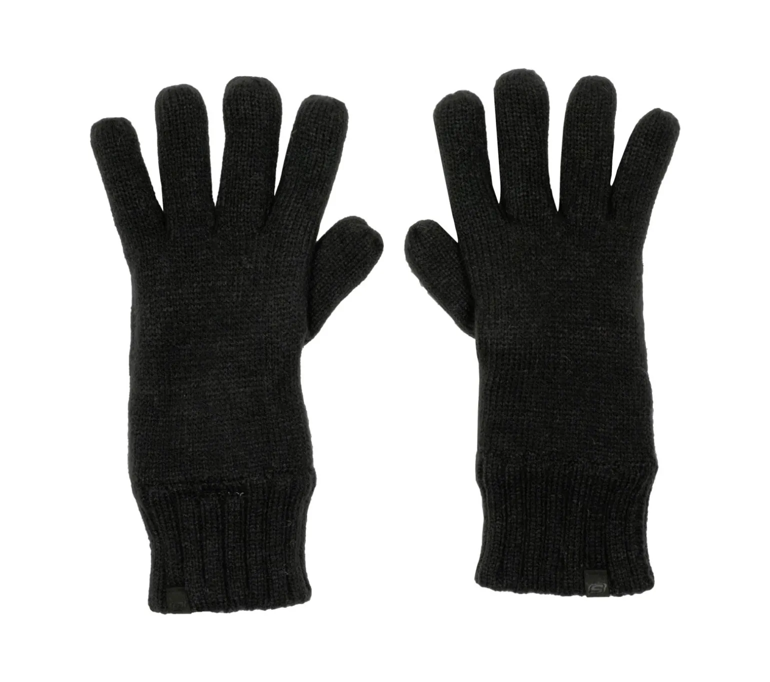 Contrast Knit Gloves - 1 Pair