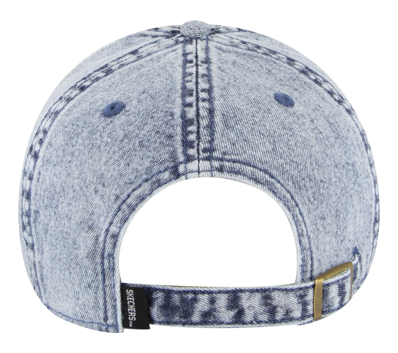 Denim Embroidered Hat
