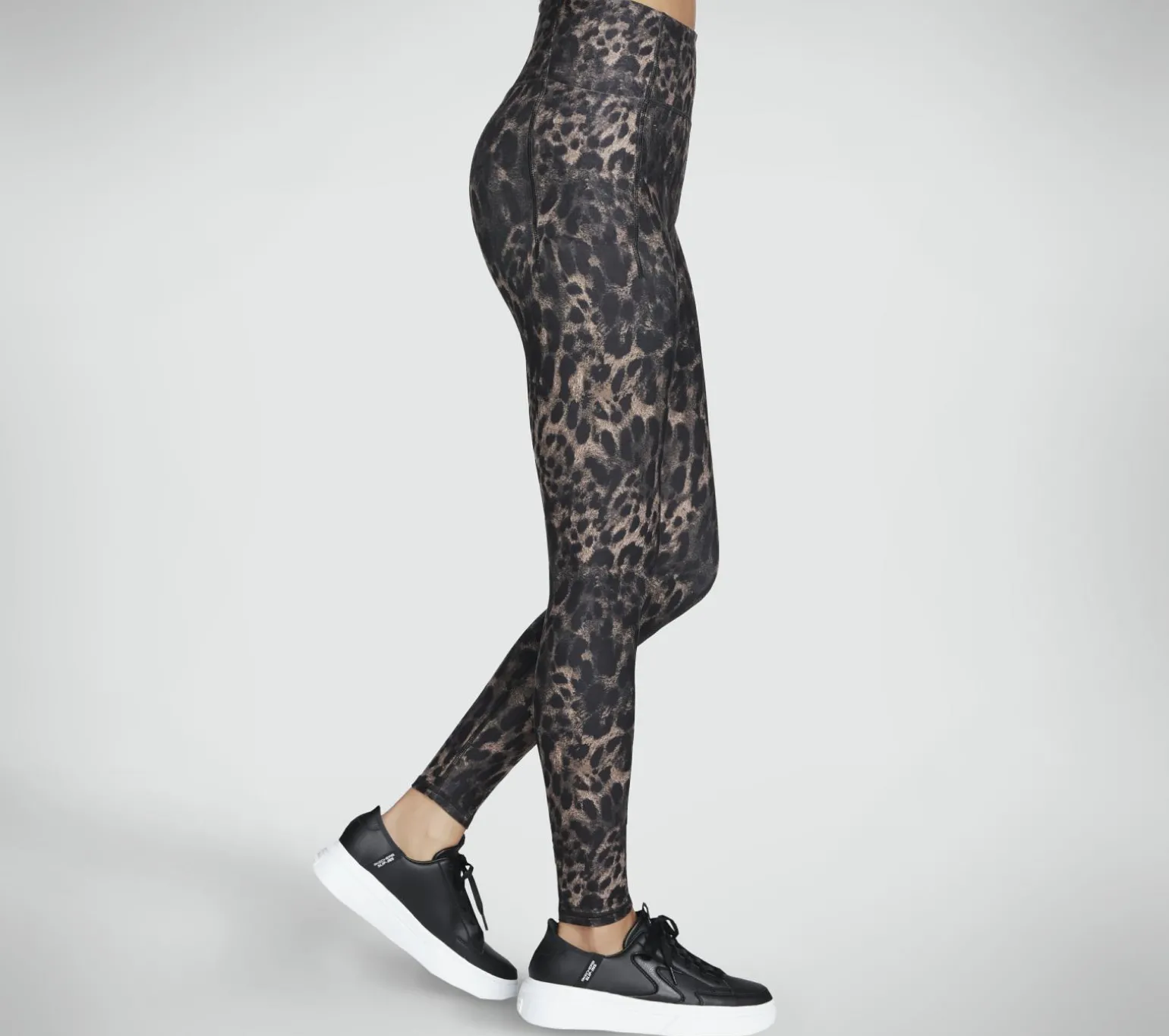 Diamond Brushed Cheetah High Waisted Legging