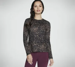 GO DRI Serene Cheetah Long Sleeve