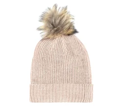 Marled Purl Beanie