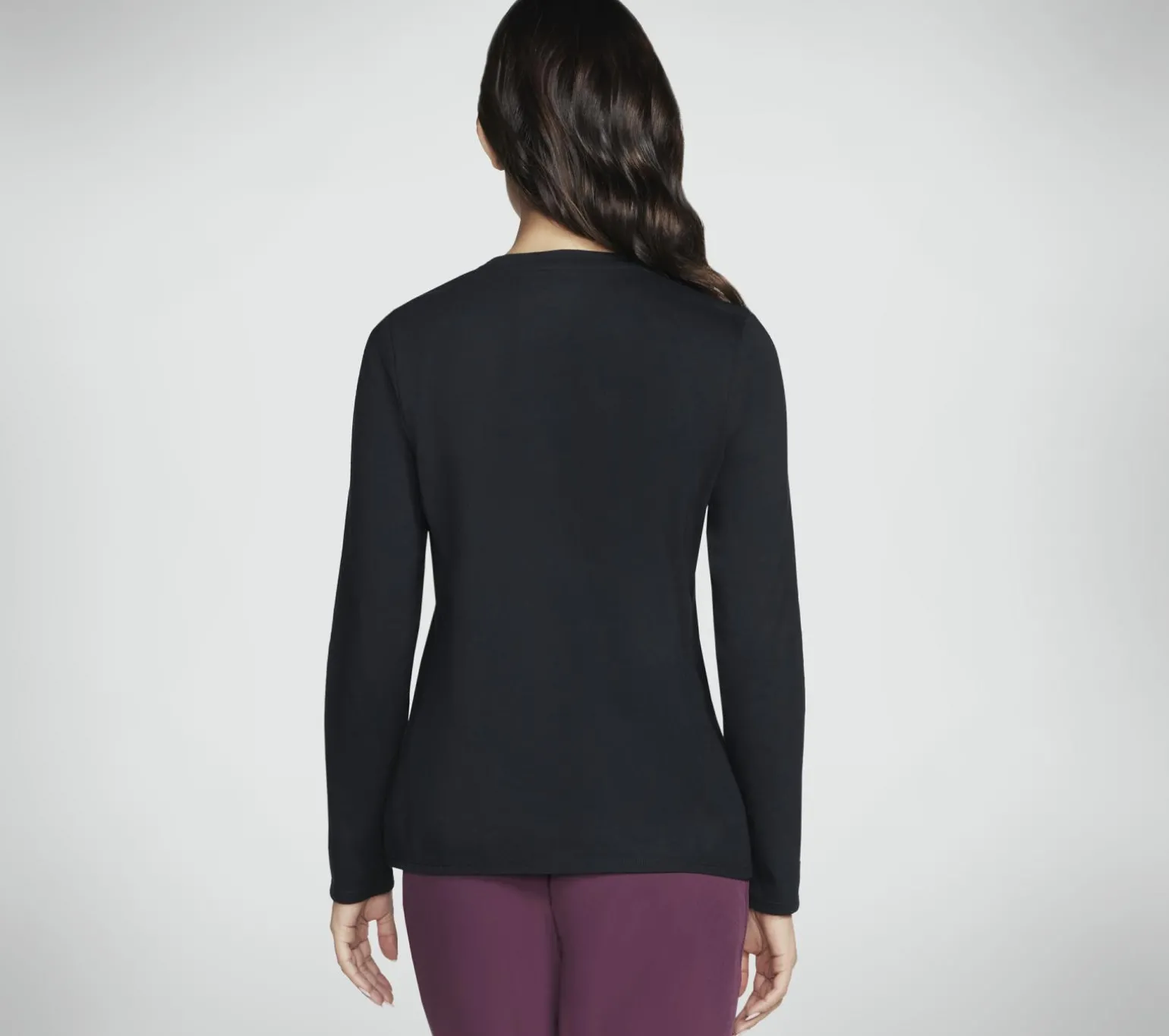 Rhinestone Burst Long Sleeve Tee
