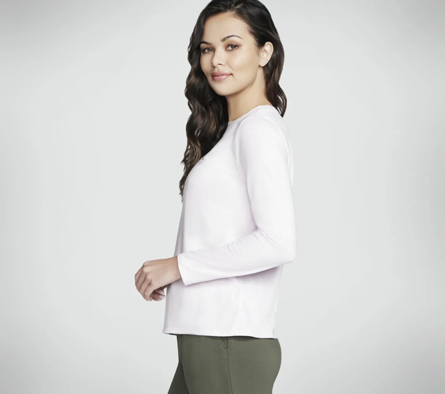 Rhinestone Queen Long Sleeve Tee