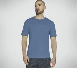 SKECH-BREEZE Slub Pocket Tee